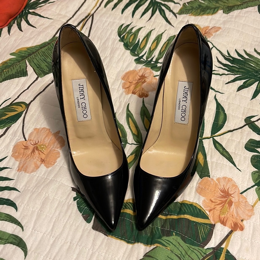 37.5 Jimmy Choo beautiful high heels